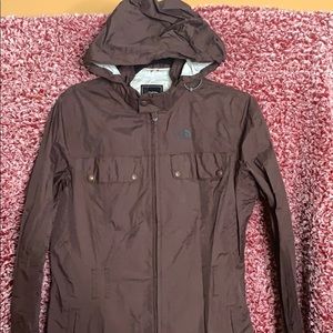 North face rain coat